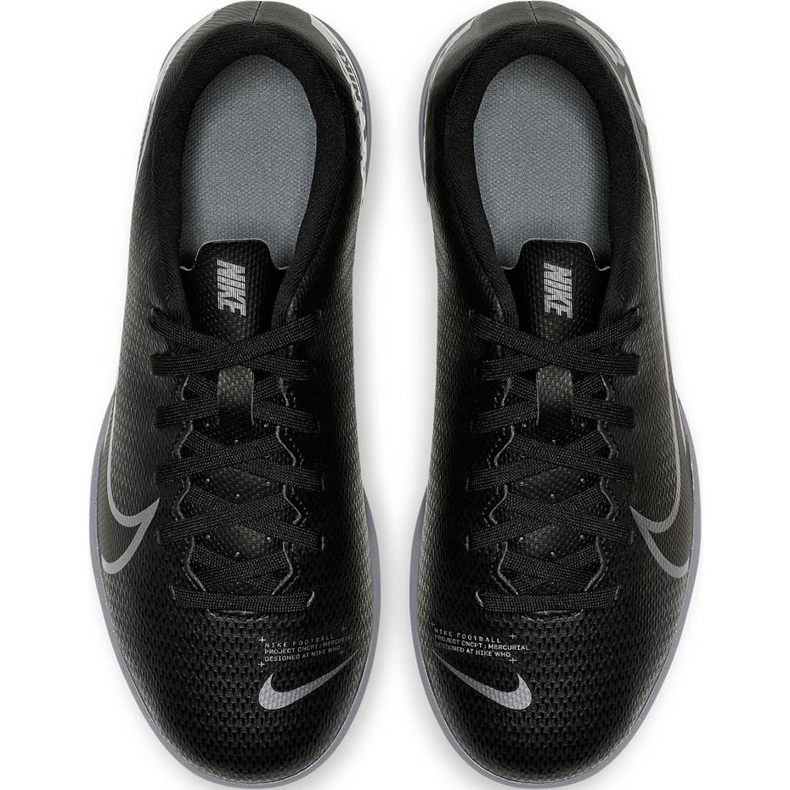 Nike Mercurial Vapor 13 Club Tf Junior AT8177 001 jalkapallokengät musta musta 1