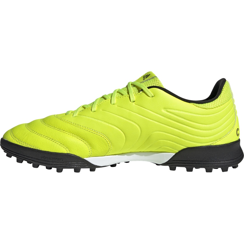 Adidas Copa 19.3 Tf jalkapallokengät F35507 keltainen keltainen 1
