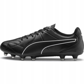 Puma King Hero Fg jalkapallokengät, mustavalkoinen 105609 01 1