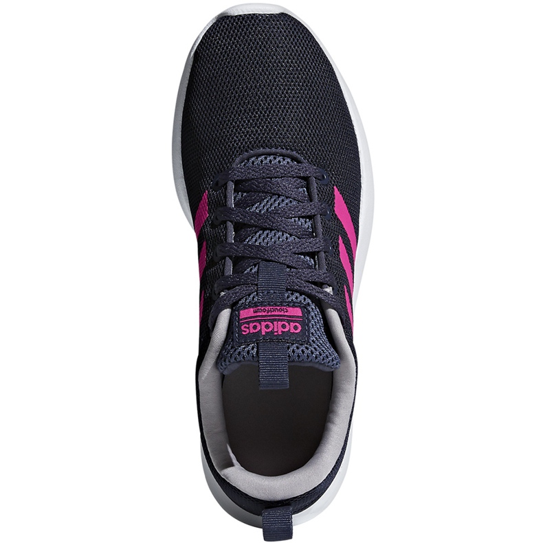 Adidas Lite Racer Cln K lasten kengät BB7045 tummansininen ja vaaleanpunainen laivastonsininen 1