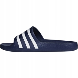 Adidas Adilette Aqua -tossut laivasto F35542 valkoinen tummansininen 2