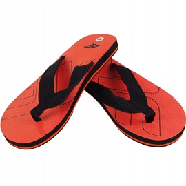 Oranssi miesten 4F tossut H4L19 KLM003 70S musta 1