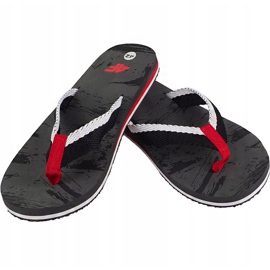 Miesten tossut 4F H4L19 KLM002 90A monivärinen allover musta 1