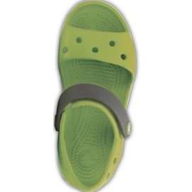 Crocs -sandaalit lapsille Crocband Sandal Kids vihreä ja harmaa 12856 3K9 1