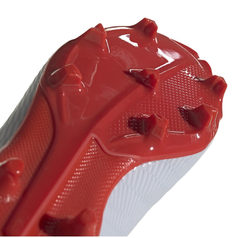 Jalkapallokengät adidas X 19.3 Fg Jr silver F35365 monivärinen hopea 1