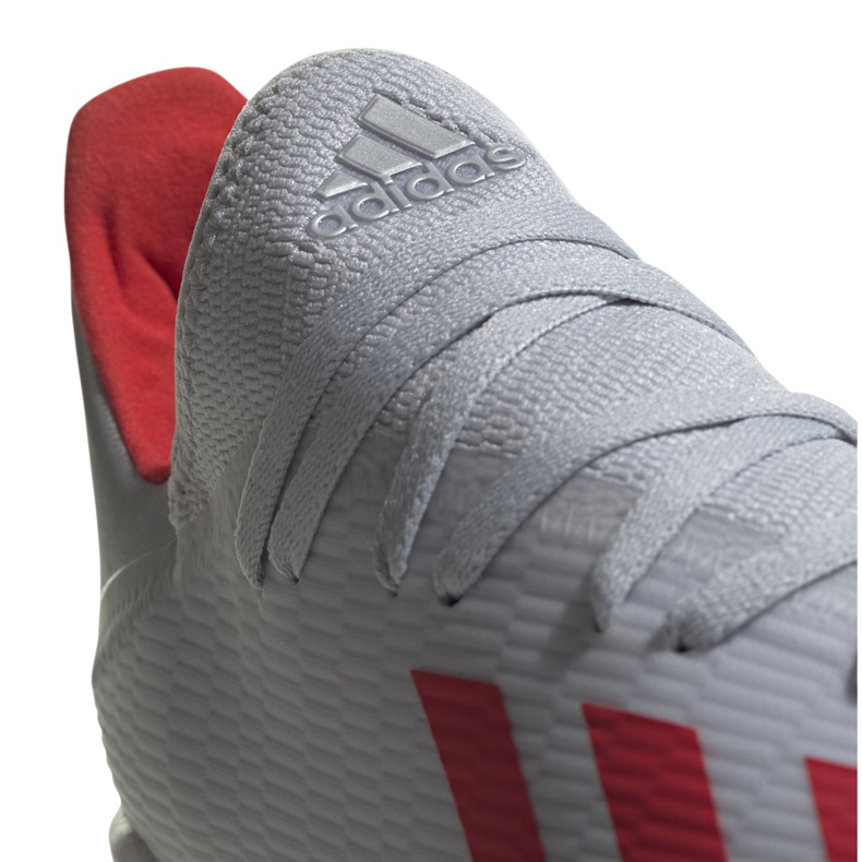 Jalkapallokengät adidas X 19.3 TF hopea F35374 monivärinen harmaa 1