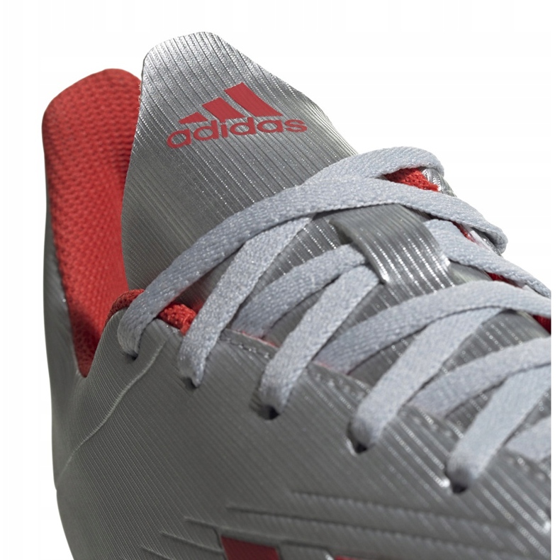 Jalkapallokengät adidas X 19.4 FxG silver F35379 monivärinen hopea 1