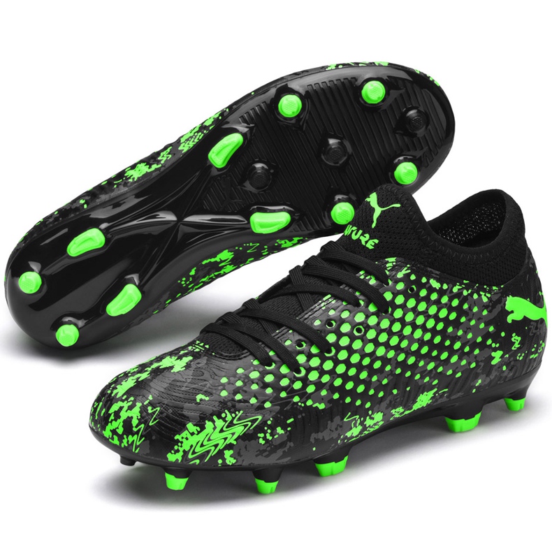 Puma Future 19.4 Fg Ag Jr 105554 03 jalkapallokengät monivärinen musta 1