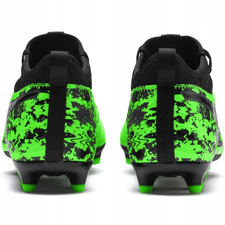Puma One 19.3 Fg Ag 105486 04 jalkapallokengät monivärinen vihreä 1