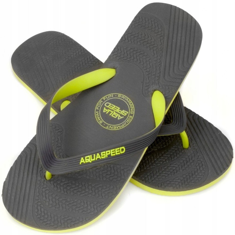 Miesten uima-altaan tohvelit Aqua-Speed ​​Palermo nro 38 harmaa 1