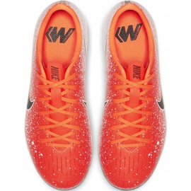 Nike Mercurial Vapor 12 Academy Mg Jr AH7347 801 jalkapallokengät monivärinen punainen 1