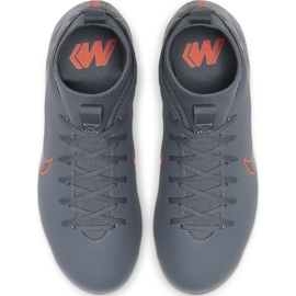 Nike Mercurial Superfly 6 Academy Mg Jr AH7337 408 jalkapallokengät monivärinen harmaa 1