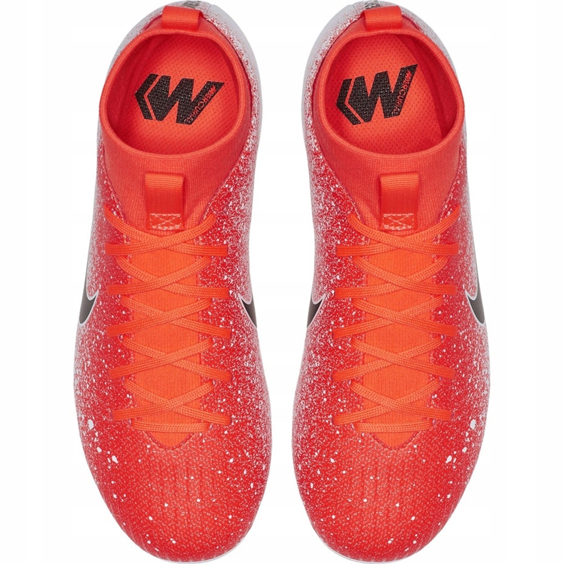Nike Mercurial Superfly 6 Academy Mg Jr AH7337 801 jalkapallokengät monivärinen punainen 1