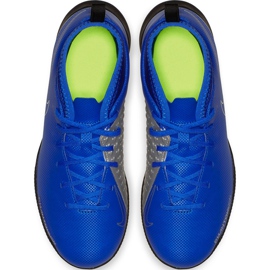 Nike Phantom Vsn Club Df Tf Jr AO3294 400 jalkapallokengät monivärinen sininen 1