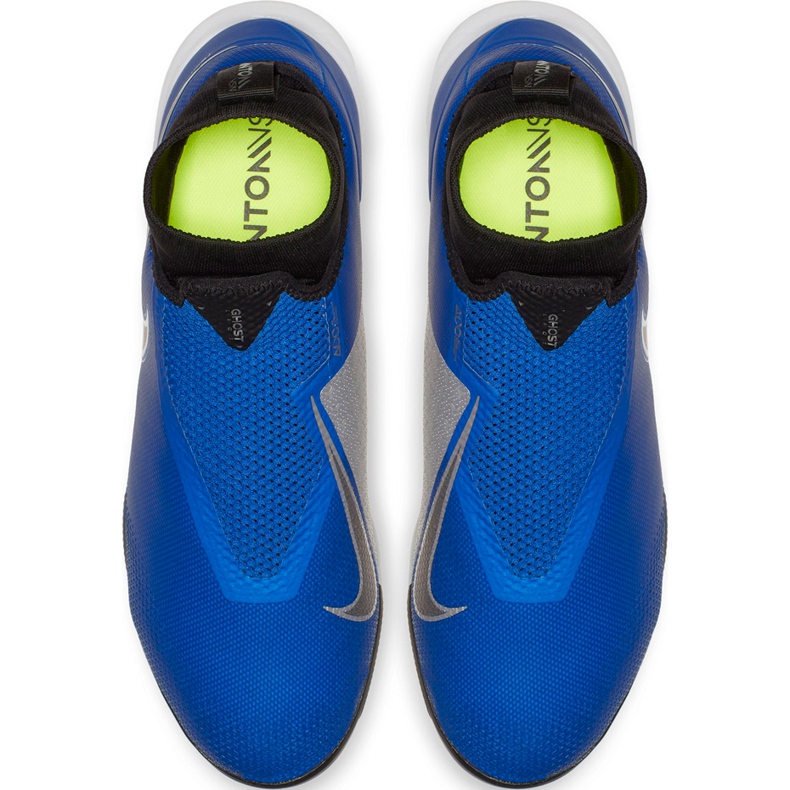 Nike React Phantom Vsn Pro Df Ic AO3276 400 jalkapallokengät monivärinen sininen 1