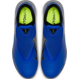 Nike Phantom Vsn Academy Df Ic AO3267 400 jalkapallokengät sininen 1