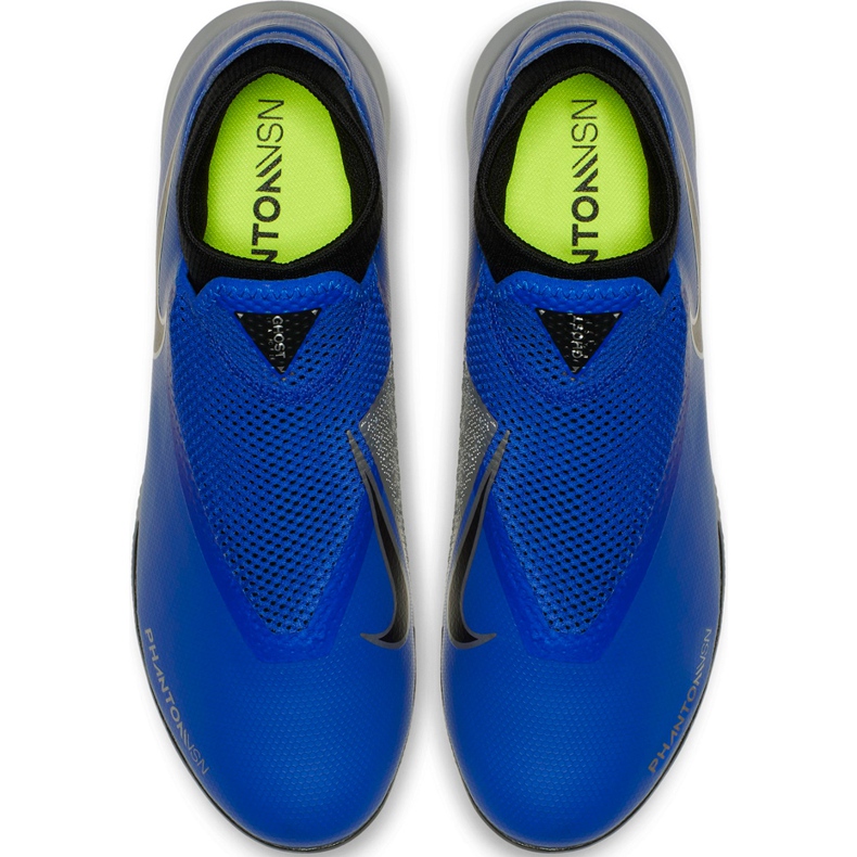 Nike Phantom Vsn Academy Df Ic AO3267 400 jalkapallokengät sininen 1