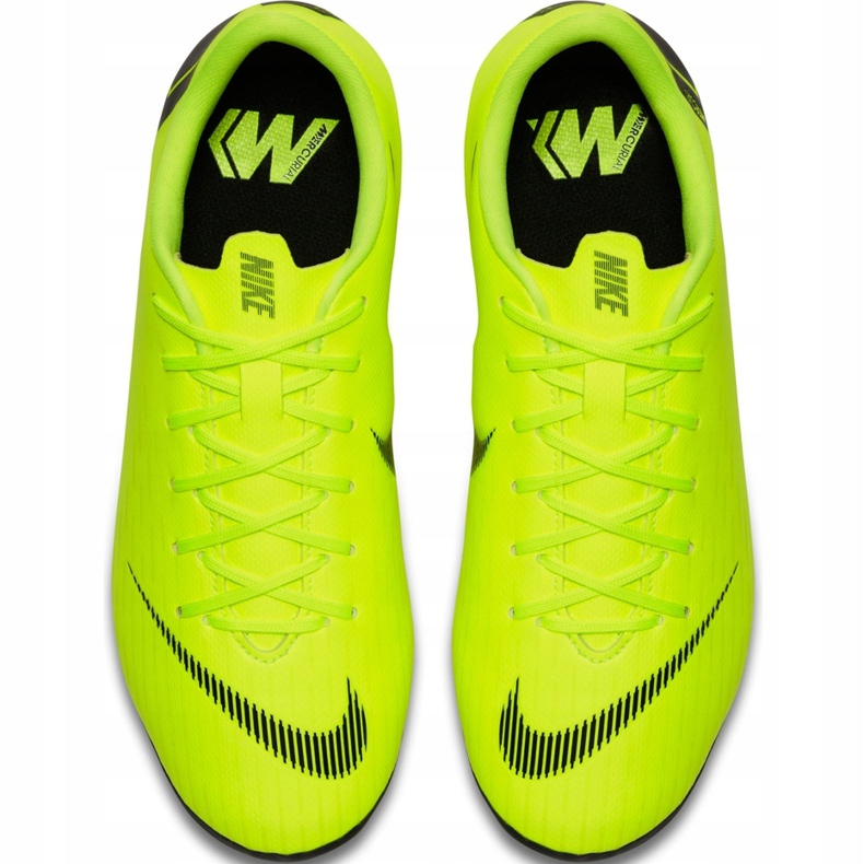 Nike Mercurial Vapor 12 Academy Mg Jr AH7347 701 jalkapallokengät monivärinen keltainen 1