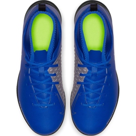 Nike Phantom Vsn Club Df Ic Jr AO3293 400 jalkapallokengät sininen sininen 1