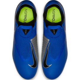 Nike Phantom Vsn Academy Df FG / MG AO3258 400 jalkapallokengät monivärinen sininen 1