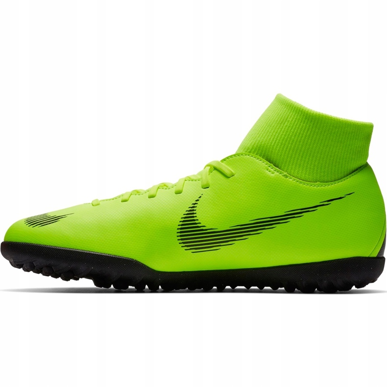 Nike Mercurial Superfly 6 Club Tf AH7372 701 jalkapallokengät monivärinen vihreä 1