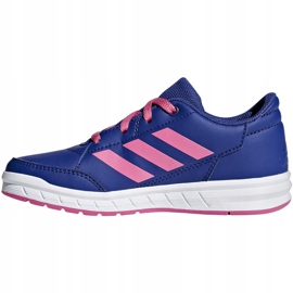 Adidas AltaSport K violetti lasten kengät D96865 tummansininen 1