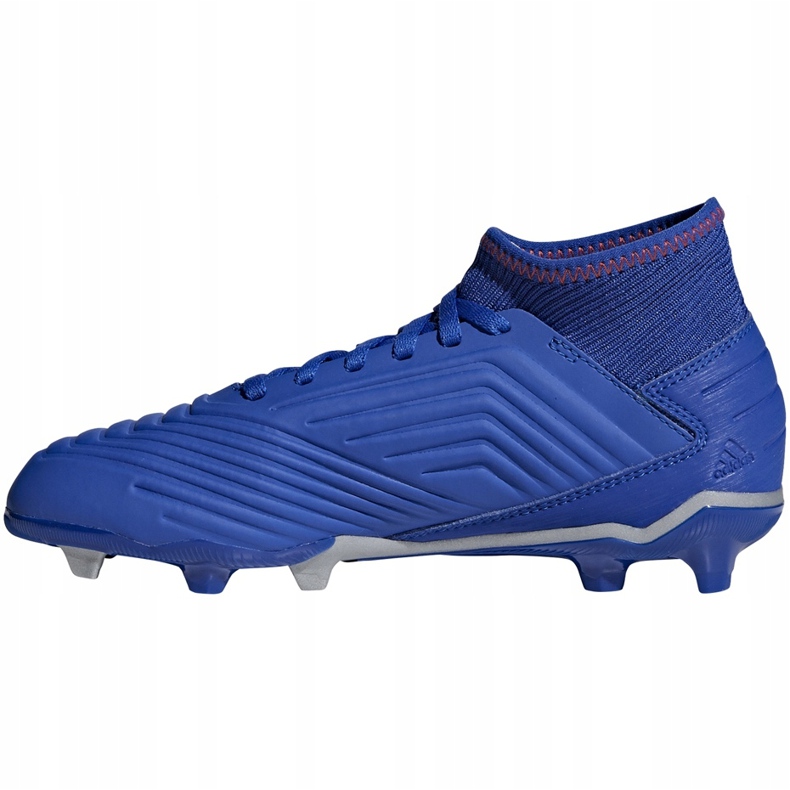 Jalkapallokengät adidas Predator 19.3 Fg Jr blue CM8533 monivärinen sininen 1
