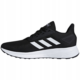 Adidas Duramo 9 miesten juoksukengät, musta BB7066 1