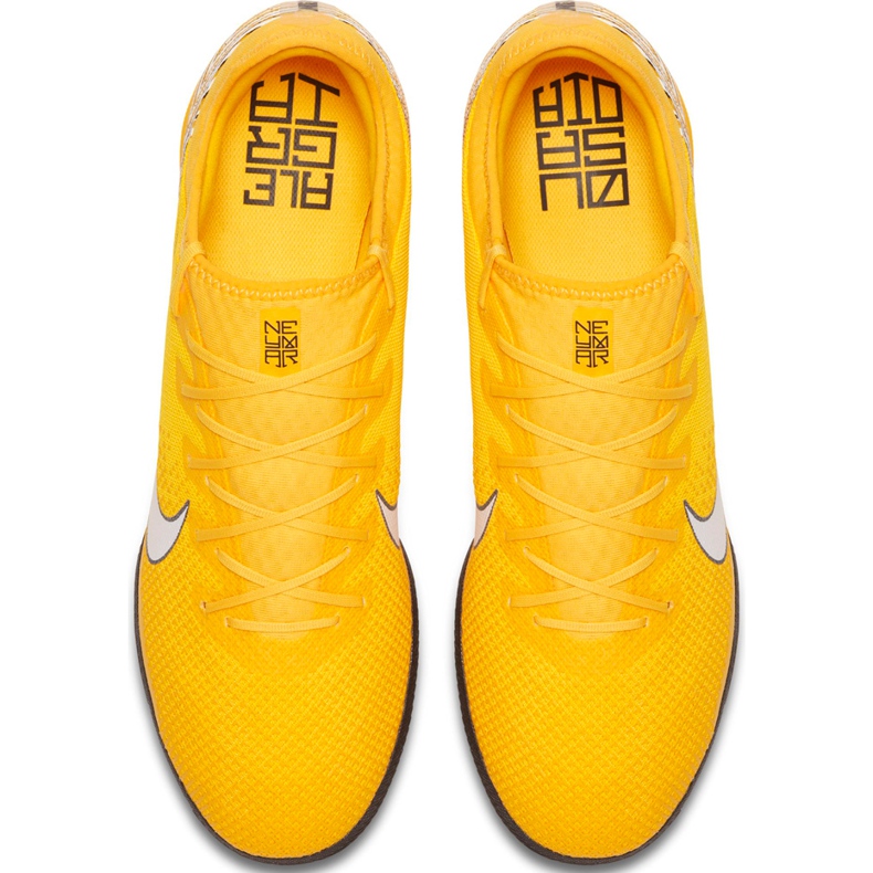 Nike Mercurial Vapor 12 Pro Neymar Ic AO4496 710 jalkapallokengät monivärinen keltainen 1