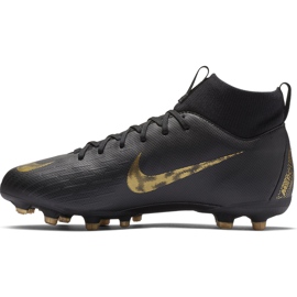Nike Mercurial Superfly 6 Academy Mg Jr AH7337 077 jalkapallokengät musta 1