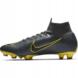 Nike Mercurial Superfly 6 Pro Fg AH7368 070 jalkapallokengät musta musta 1