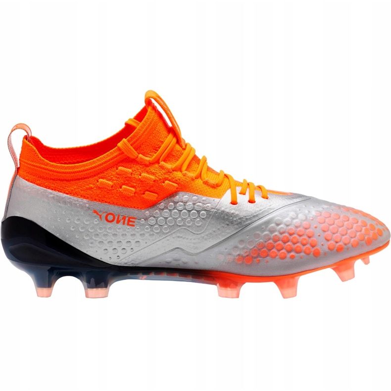 Puma One 1 Syn Fg Ag 104722 01 jalkapallokengät oranssi 1