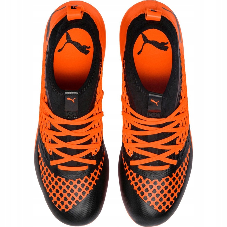 Jalkapallokengät Puma Future 2.3 Netfit Fg Ag 104832 02 monivärinen oranssi 1