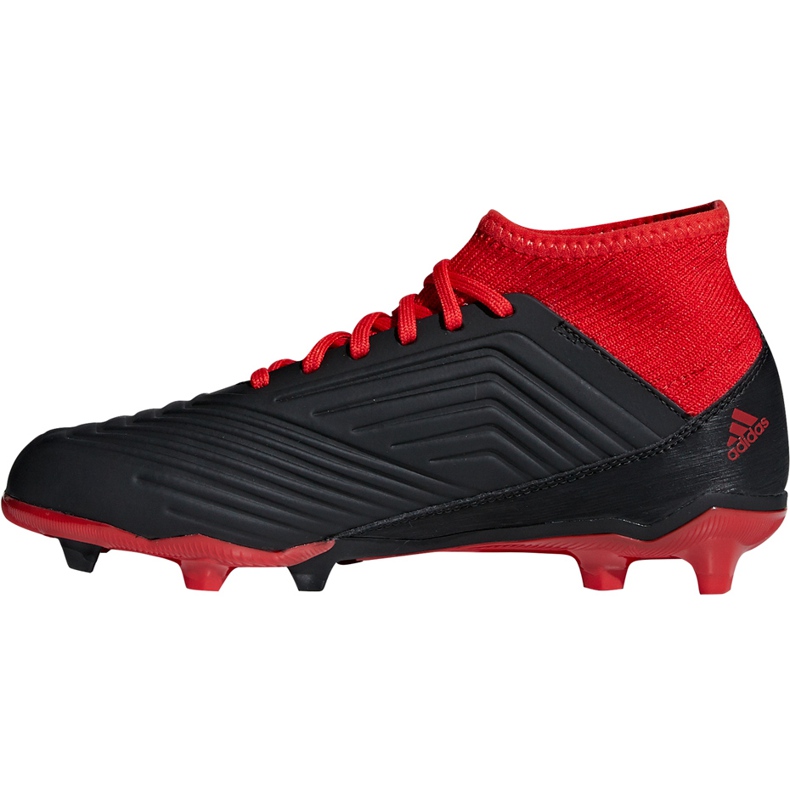 Adidas Predator 18.3 Fg Jr DB2318 jalkapallokengät musta musta 1