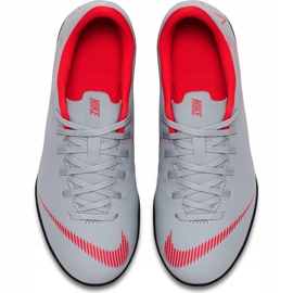 Nike Mercurial Vapor X 12 Club Tf Jr AH7355 060 jalkapallokengät monivärinen harmaa 1
