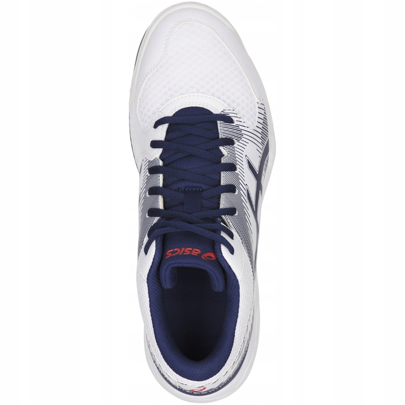 Asics Gel-Task Mt B703Y 100 miesten lentopallokengät valkoinen tummansininen valkoinen 1