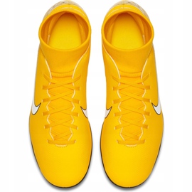 Nike Mercurial Superfly 6 Club Neymar Mg Jr AO2888 710 jalkapallokengät monivärinen keltainen 1