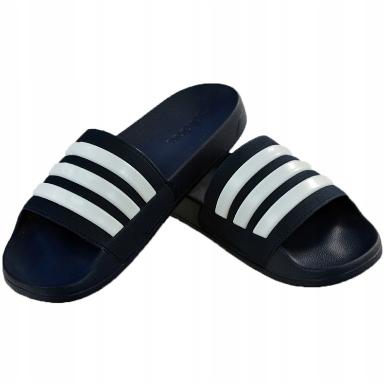 Adidas Adilette Suihku navy AQ1703 tossut valkoinen laivastonsininen 1