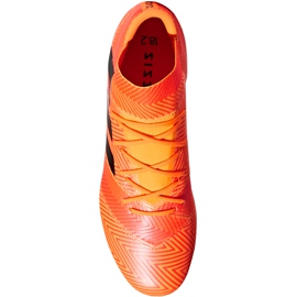 Adidas Nemeziz 18.2 Fg DA9580 jalkapallokengät monivärinen oranssi 1