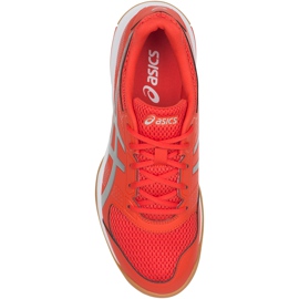 Asics Gel-Rocket 8 B706Y 0693 miesten lentopallokengät monivärinen oranssi 1
