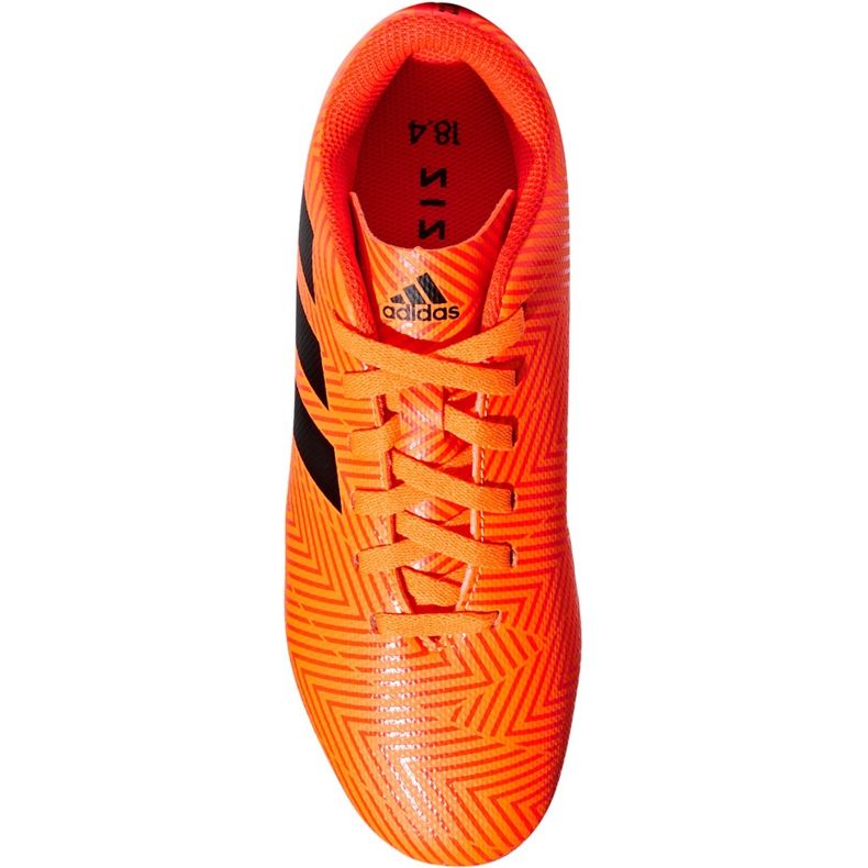 Adidas Nemeziz 18.4 FxG Jr DB2355 jalkapallokengät monivärinen oranssi 1