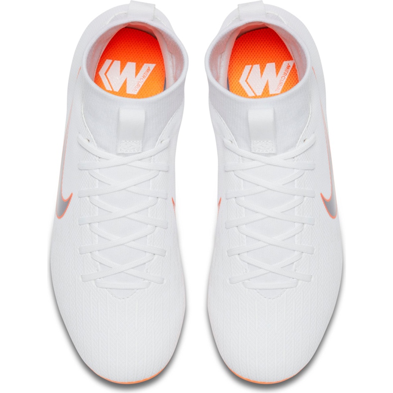 Nike Mercurial Superfly 6 Academy Mg Jr AH7337 107 jalkapallokengät monivärinen valkoinen 1