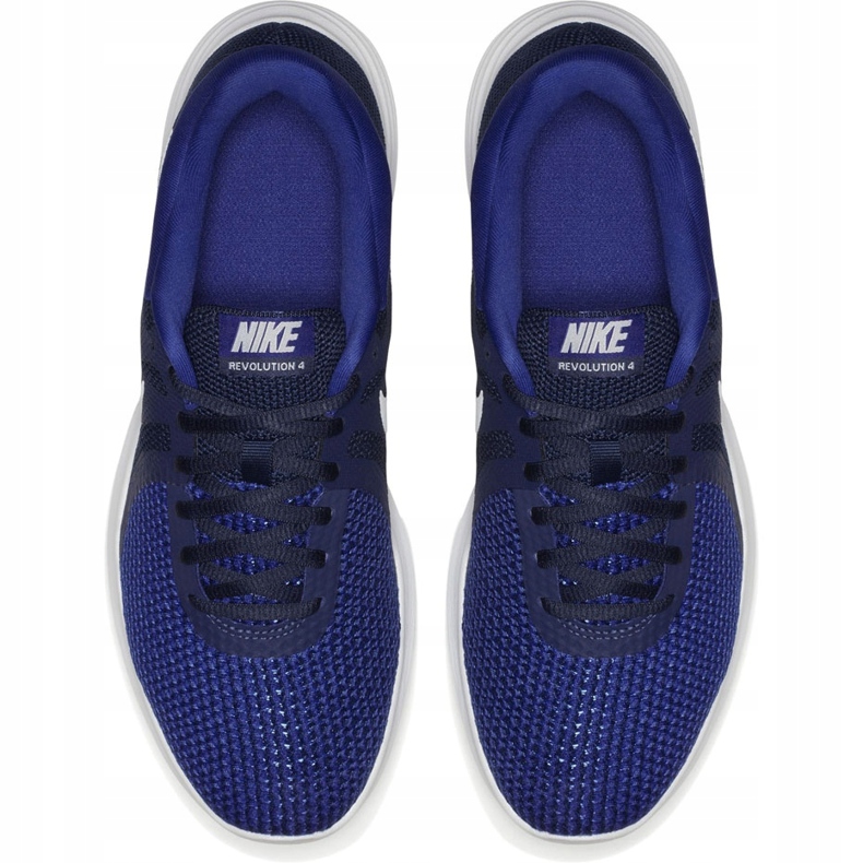 Nike Revolution 4 Eu sininen miesten juoksukengät AJ3490414 tummansininen 1
