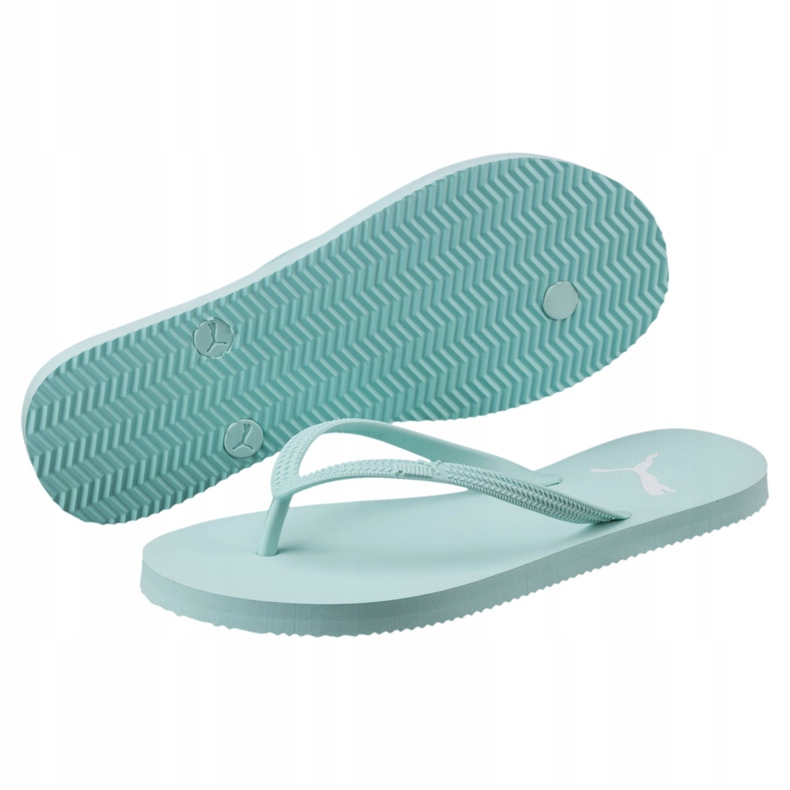 Puma First Flip Wns Island Paradise 360255 12 naisten tohvelit vihreä 1