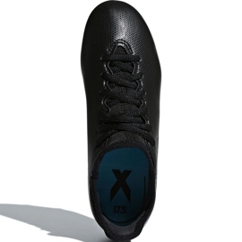 Adidas X 17.3 Fg Jr CP8992 jalkapallokengät musta 1