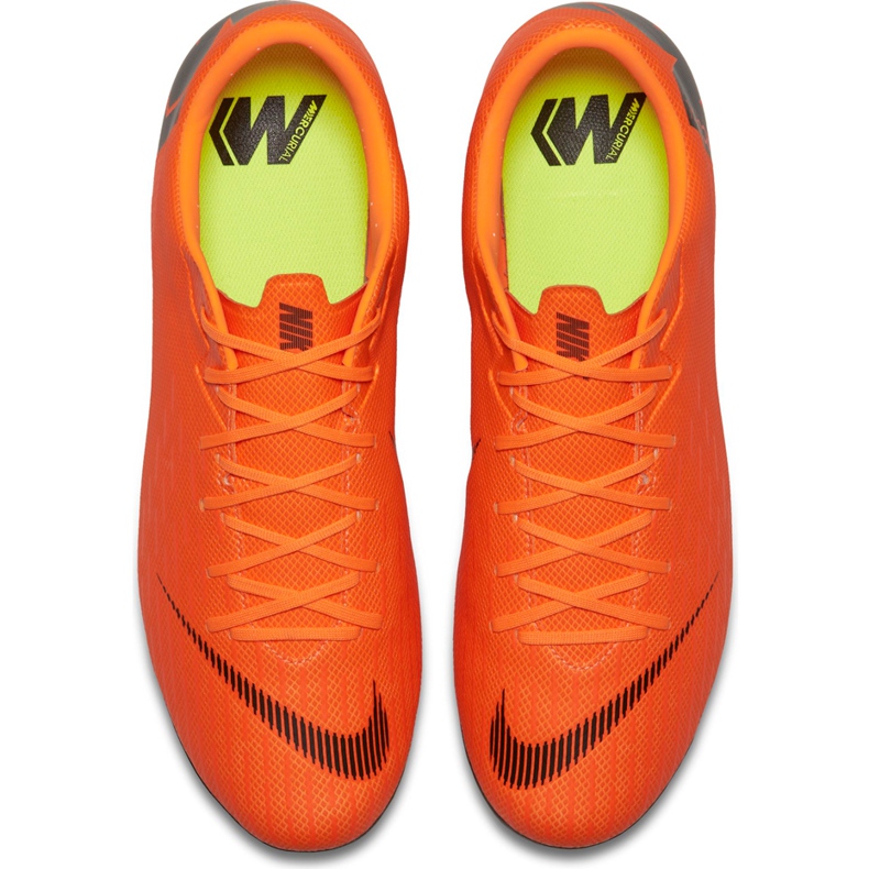 Nike Mercurial Vapor 12 Academy Mg AH7375 810 jalkapallokengät monivärinen oranssi 1