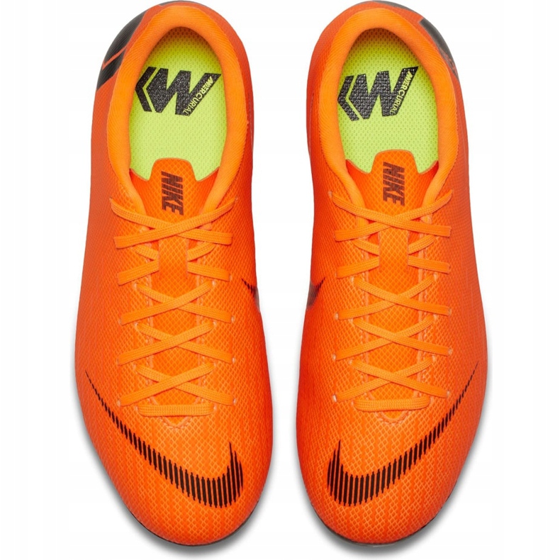 Nike Mercurial Vapor 12 Academy Mg Jr AH7347 810 jalkapallokengät oranssi 1