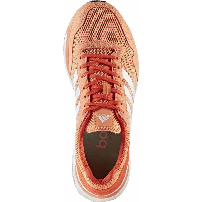 Adidas Adizero Adios W BA7948 miesten juoksukengät oranssi 1