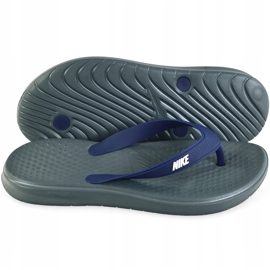 Nike Solay Thong 882690 001 Miesten Slide laivastonsininen harmaa 2