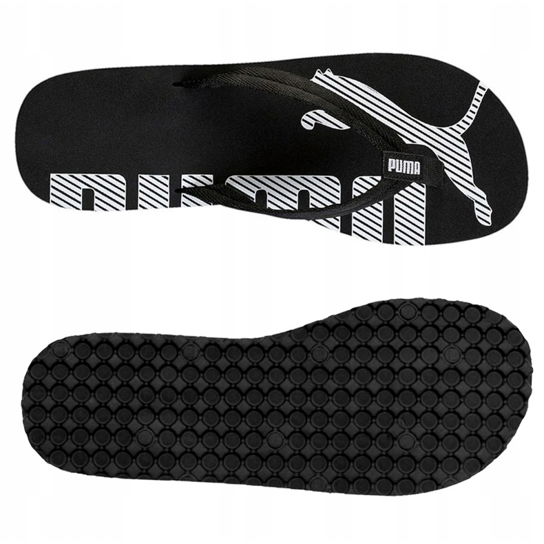 Puma Epic Flip V2 miesten tohvelit musta ja valkoinen 360248 03 1